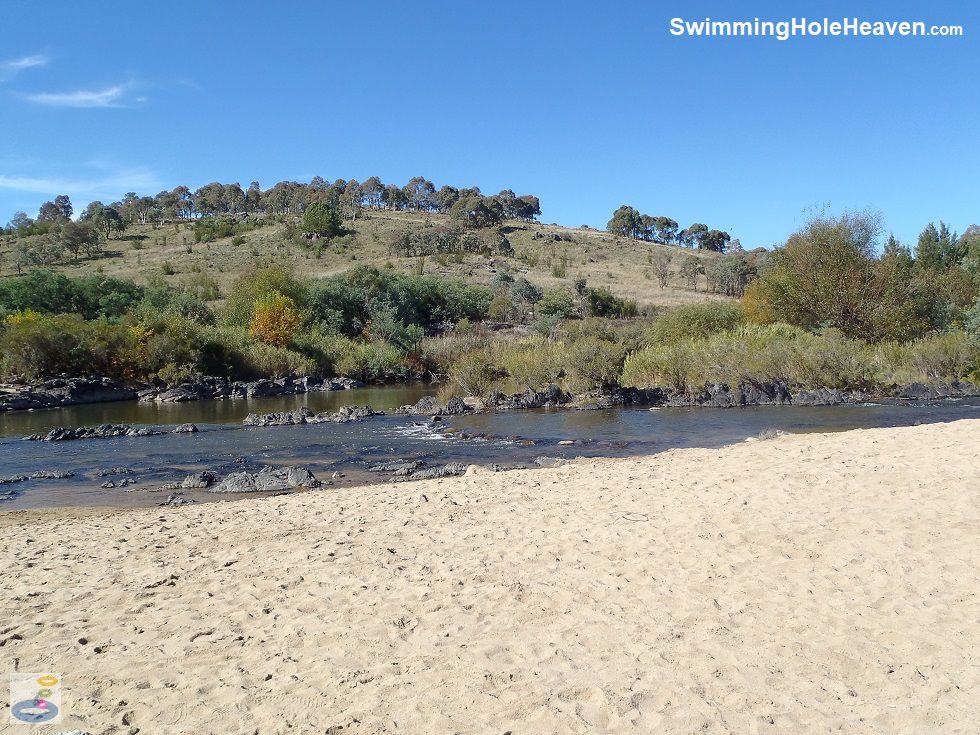 Swimming in the Murrumbidgee River at Point Hut
