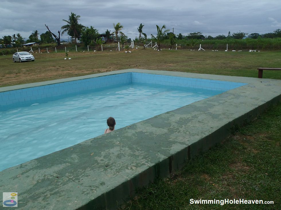 Swimming at Mud Pool and Hot Spring near Sabeto, Fiji