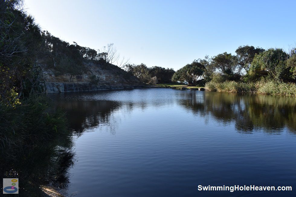 Swimming at Angourie Blue Pool