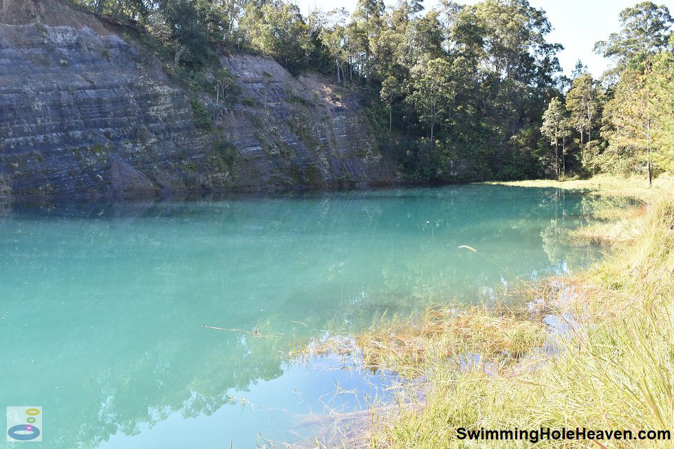 Swimming at Bexhill Quarry