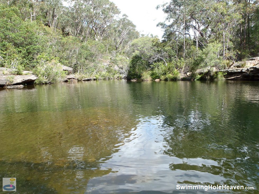 From the middle of Karloo Pool, looking upstream