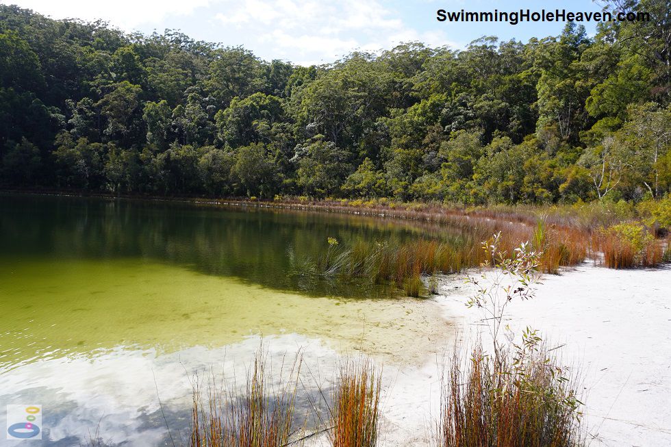 Swimming in Basin Lake, Kgari