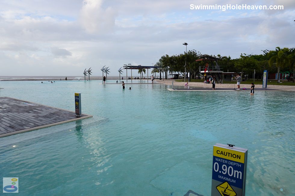 Swimming at Cairns Esplanade Lagoon